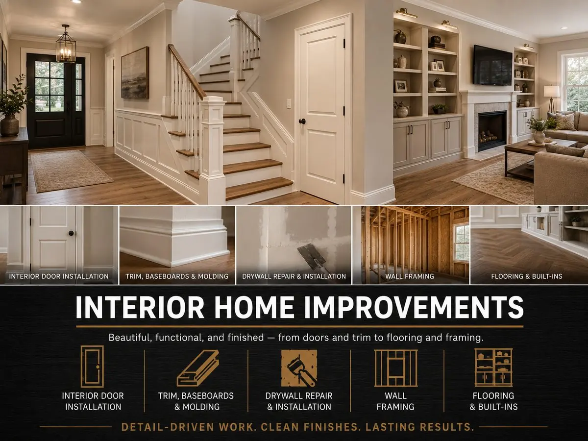 Interior home improvement project, Tawas Michigan